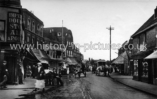 The Market, Edmonton Green, Edmonton, London. c.1915